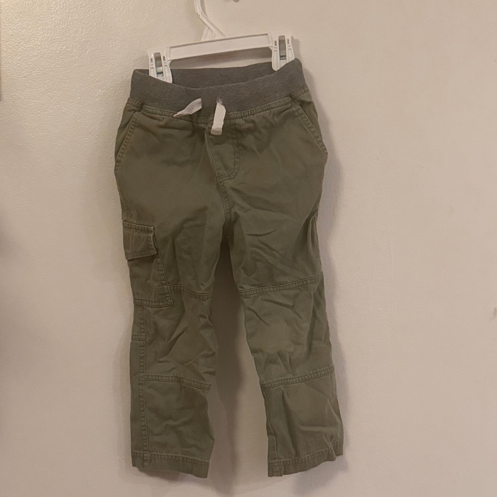 Hanna Andersson Olive Green Cargo Pants